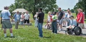 Len_Riedel_Explaining_Gettysburg Len Riedel explains Gettysburg